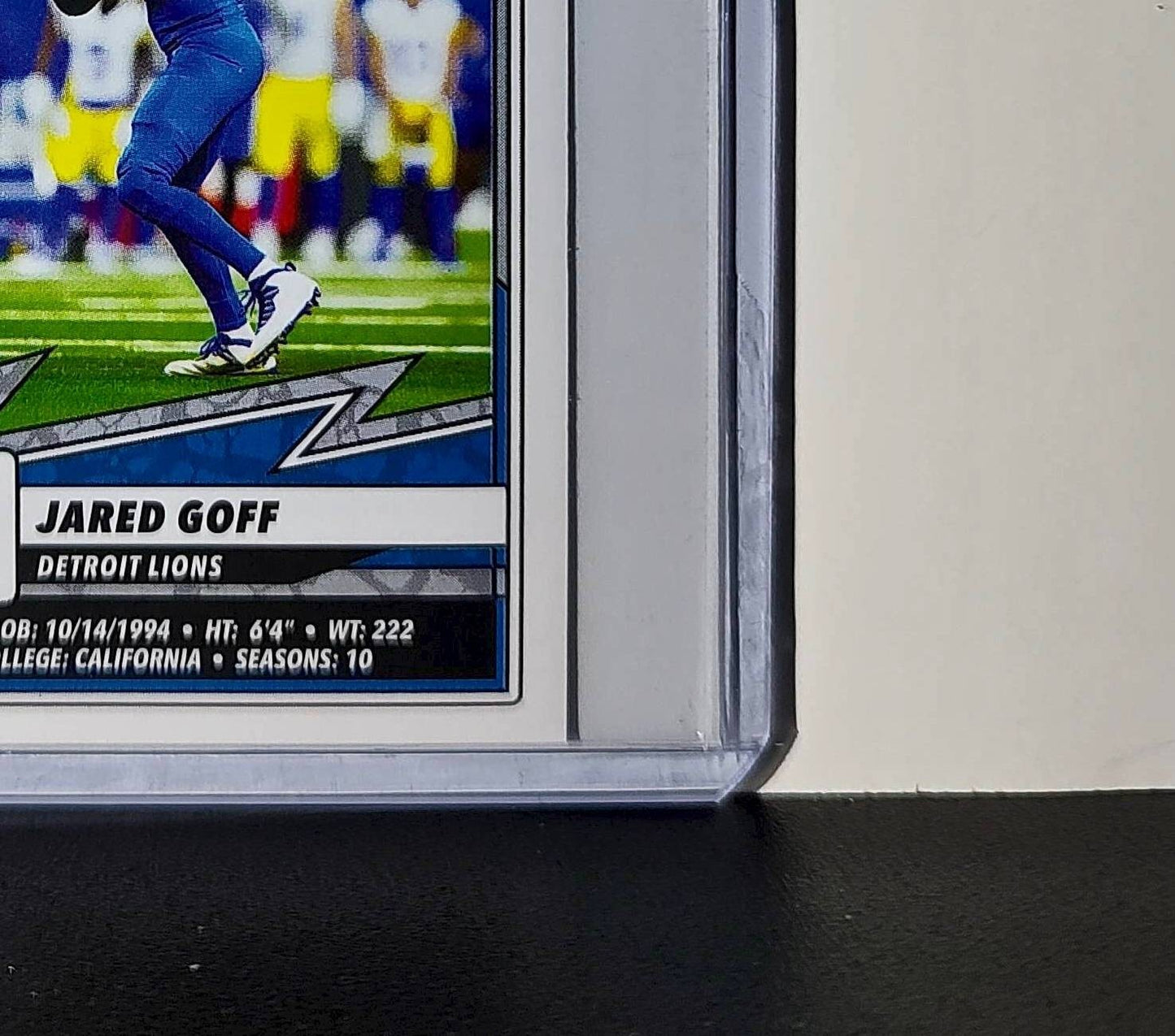 Jared Goff 2025 Panini NFL #376 Sticker Detroit Lions