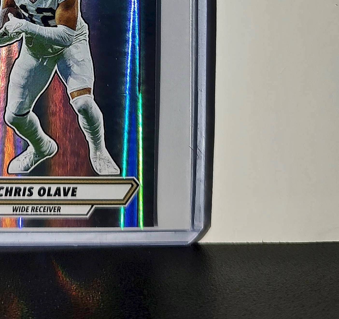 Chris Olave 2025 Panini NFL #459 Foil Sticker New Orleans Saints