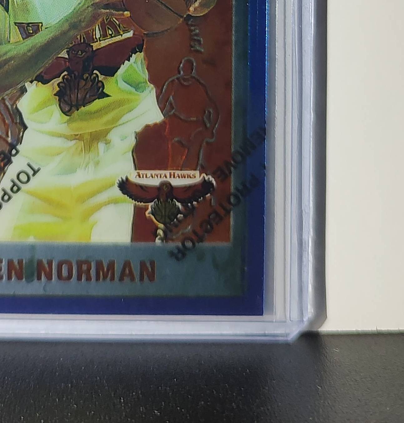 Ken Norman 1995-96 Topps Finest NBA #210 Card Atlanta Hawks