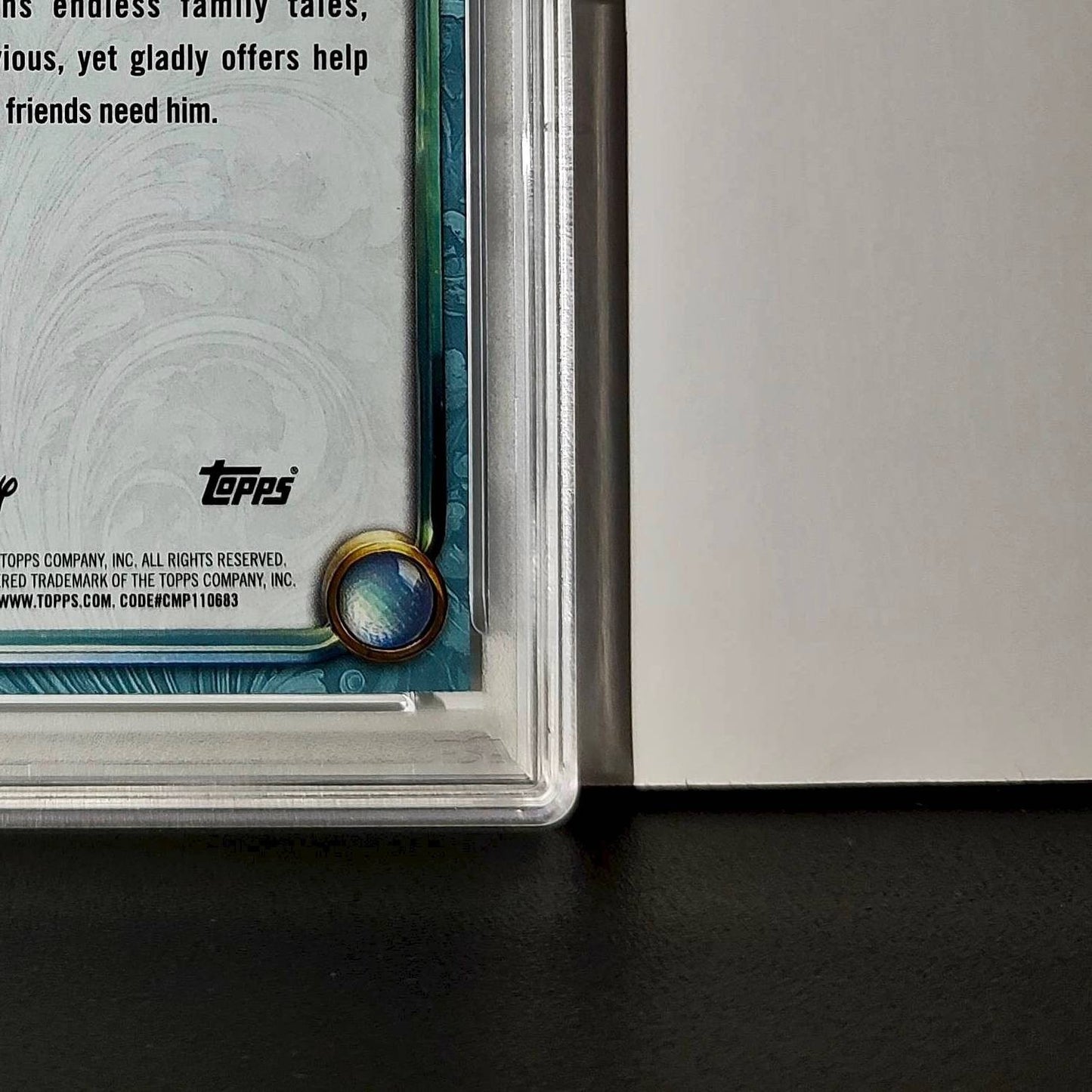 Owl 2025 Topps Disney Wonder #120 Diamond Card Sleeping Beauty PSA 8