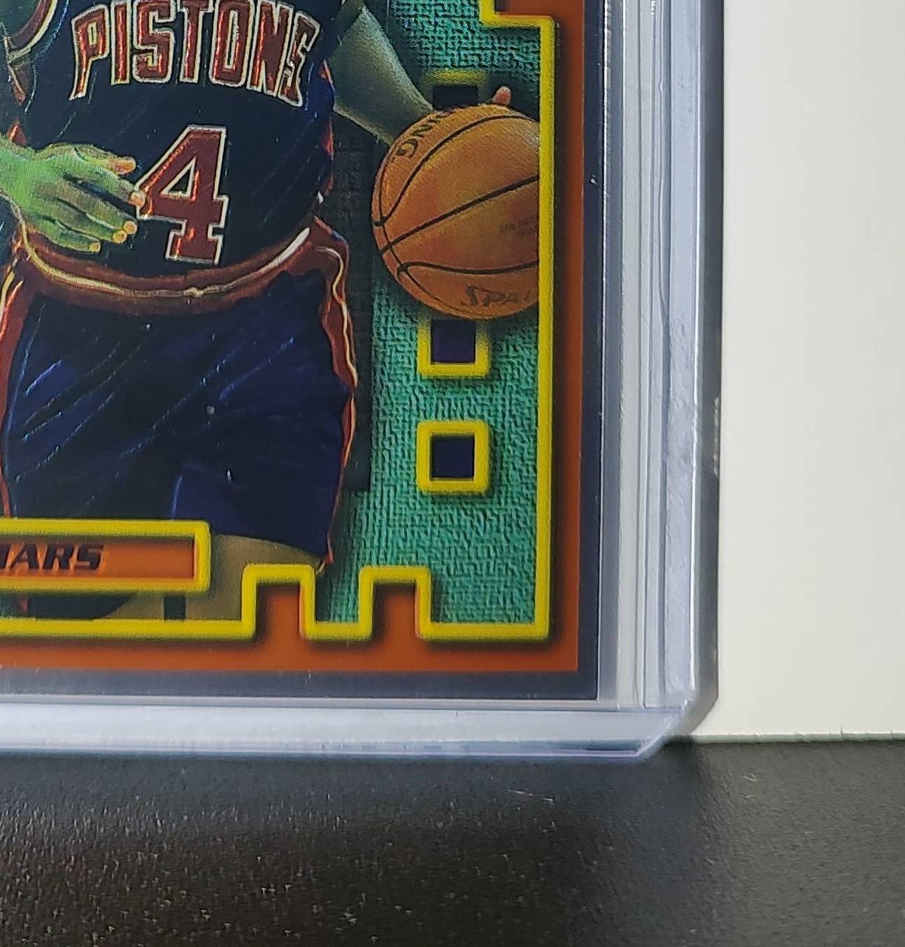 Joe Dumars 1995-96 Topps Finest NBA #M25 Mysterly Pistons