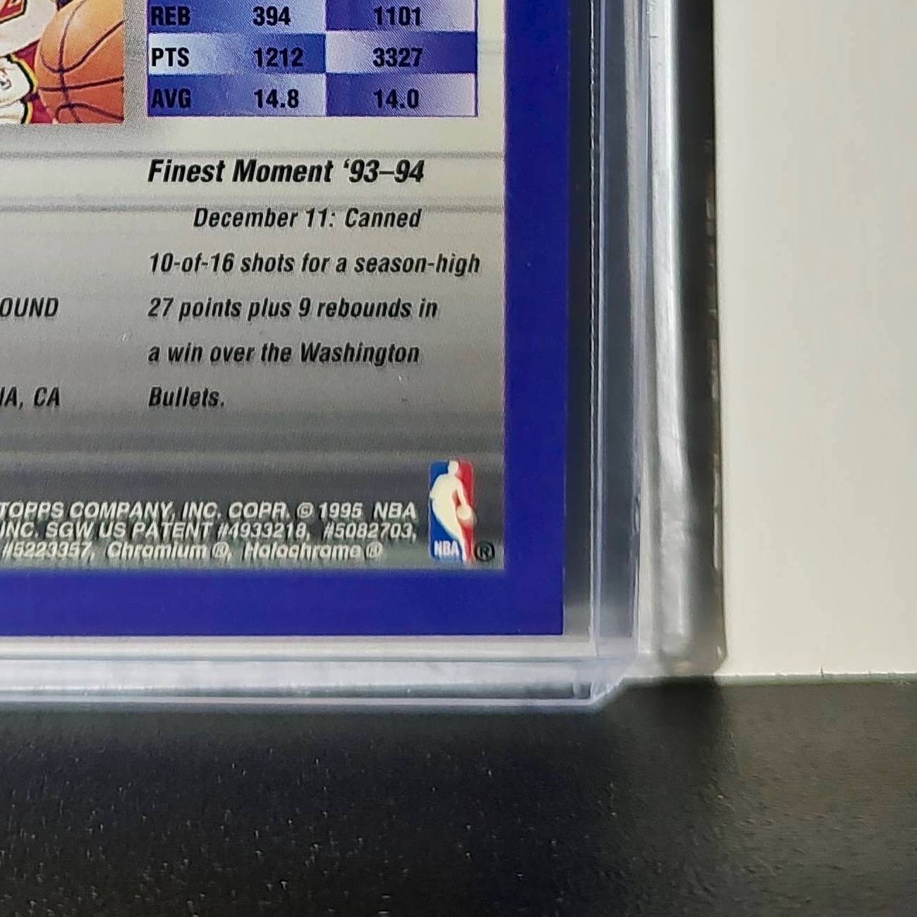 Stacey Augmon 1994-95 Topps Finest #310 Basketball Card