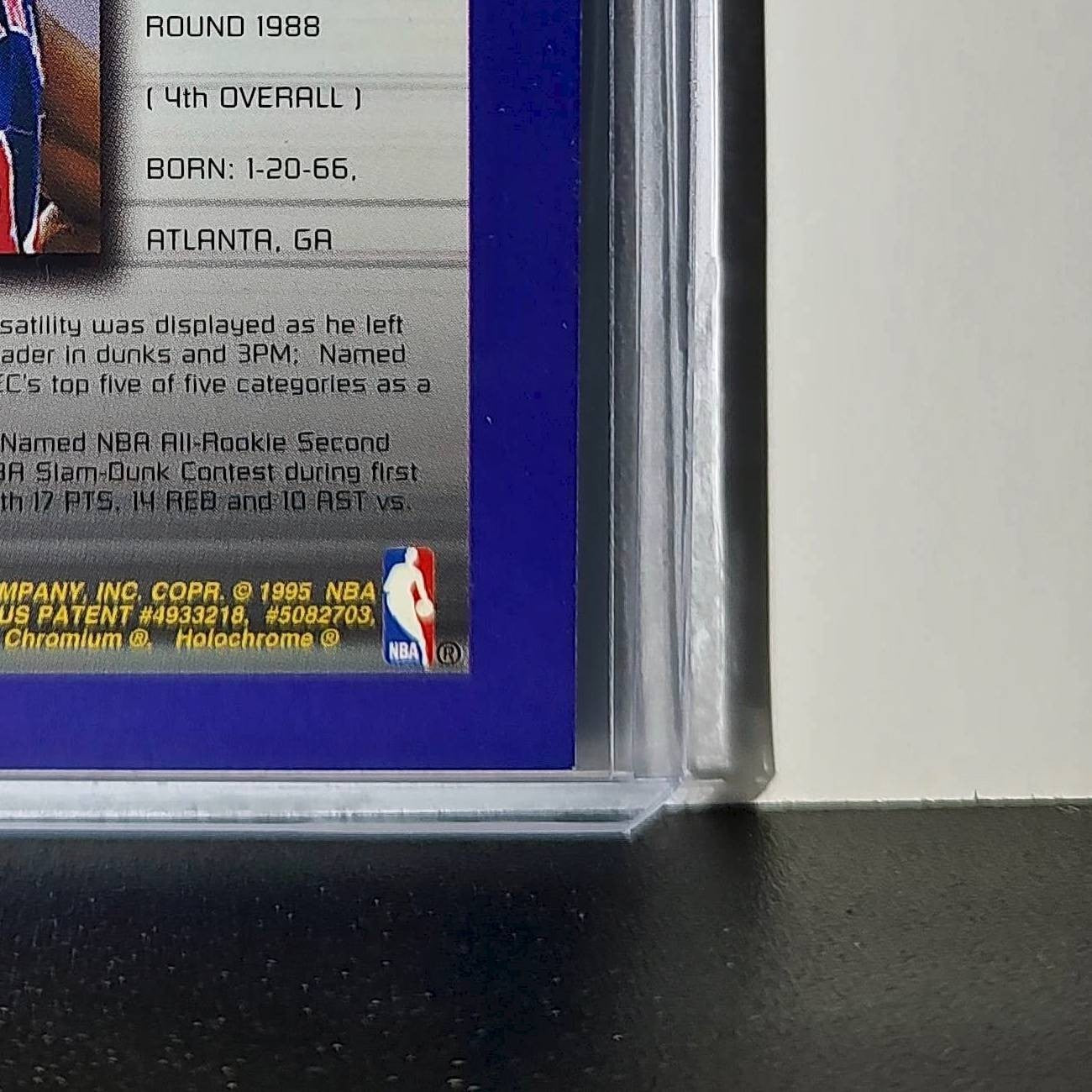 Chris Morris 1994-95 Topps Finest #276 Collegiate Best