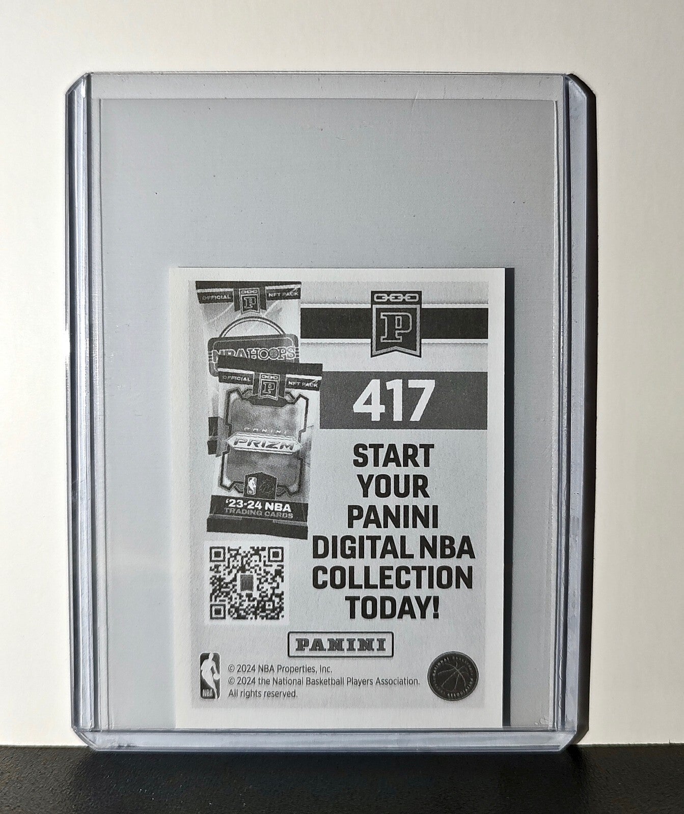 Luguentz Dort 2024-25 Panini NBA #417 Sticker Card Oklahoma City Thunder