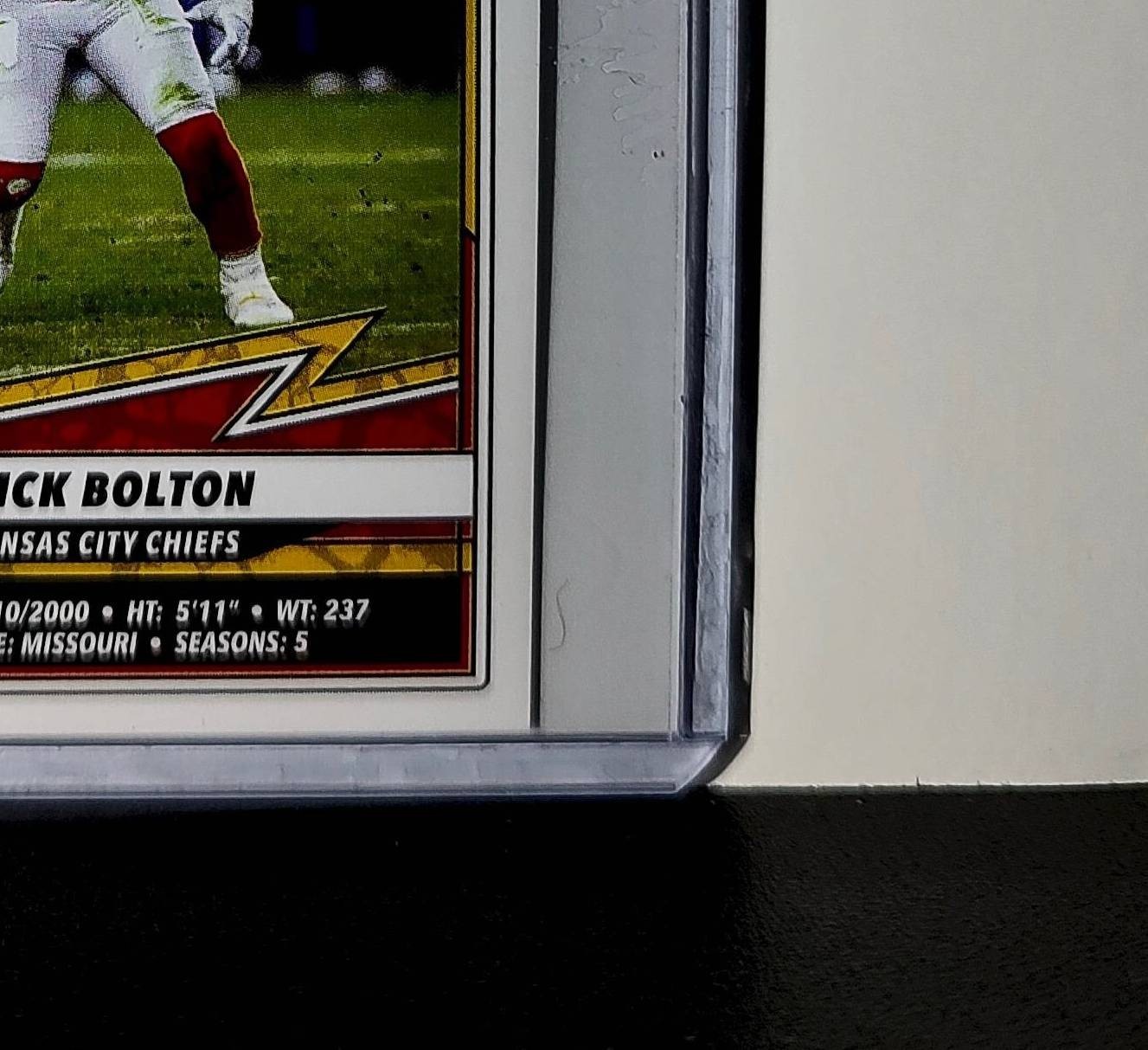 Nick Bolton 2025 Panini NFL #257 Sticker Kansas City Chiefs