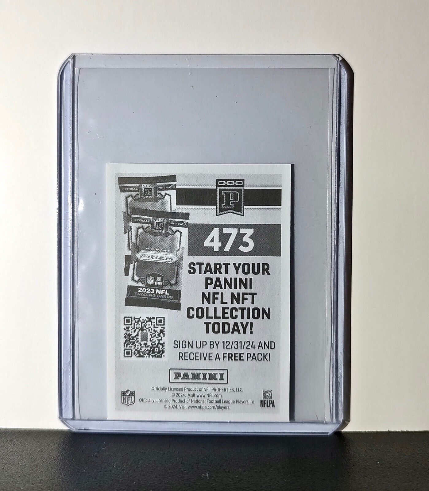 Logo 2024 Panini NFL Sticker #473 Tampa Bay Buccaneers