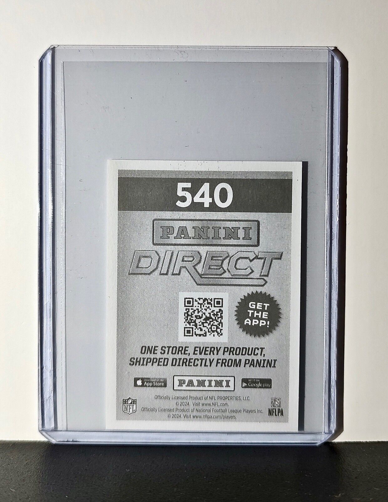 Kenneth Walker III 2024 Panini NFL Sticker #540 Seattle Seahawks