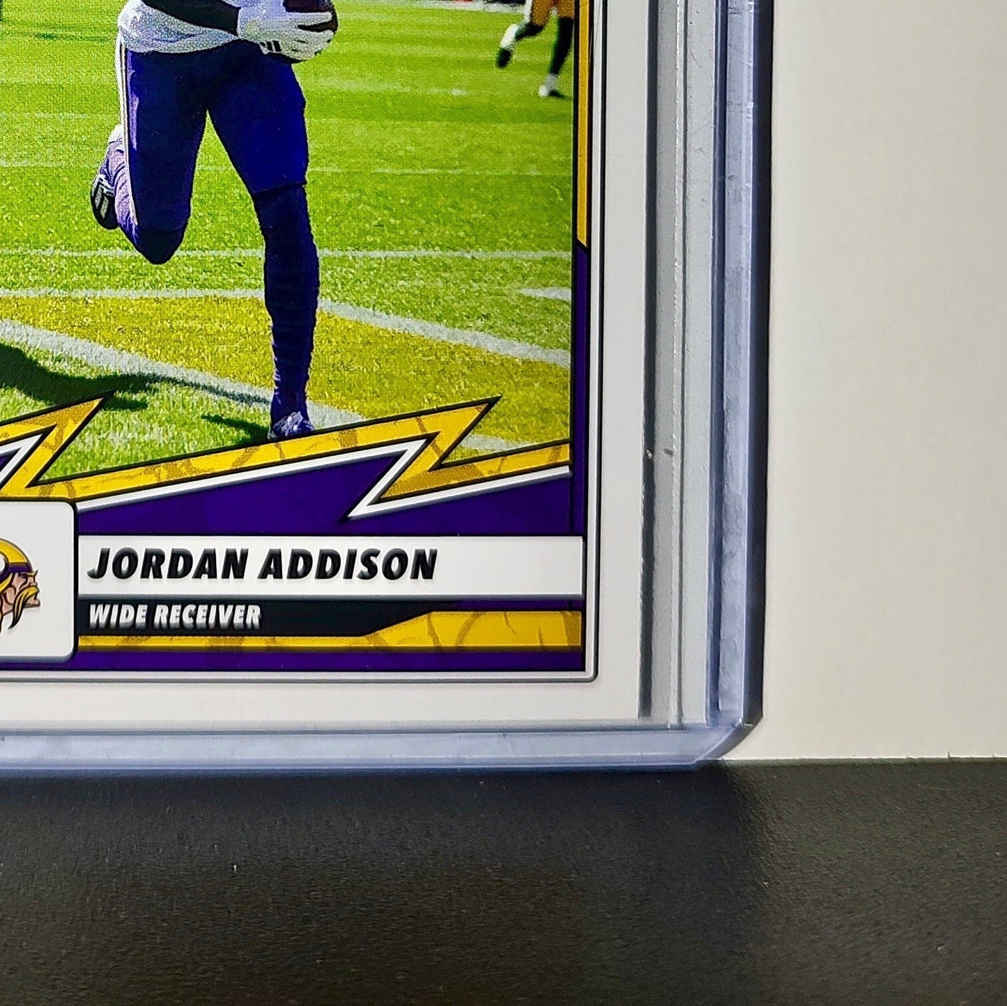 Jordan Addison 2025 Panini NFL #23 Sticker Card Minnesota Vikings