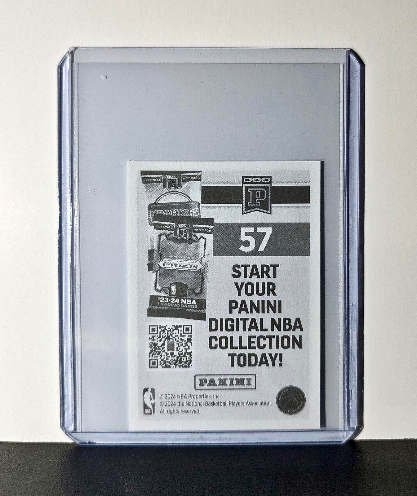 Anthony Edwards Global Icons 2024-25 Panini NBA #57 Sticker Card Timberwolves