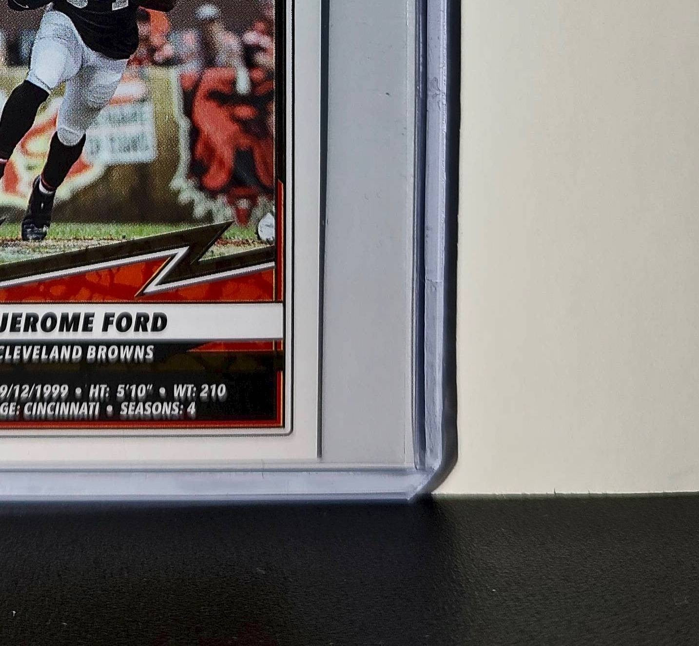 Jerome Ford 2025 Panini NFL #137 Sticker Cleveland Browns