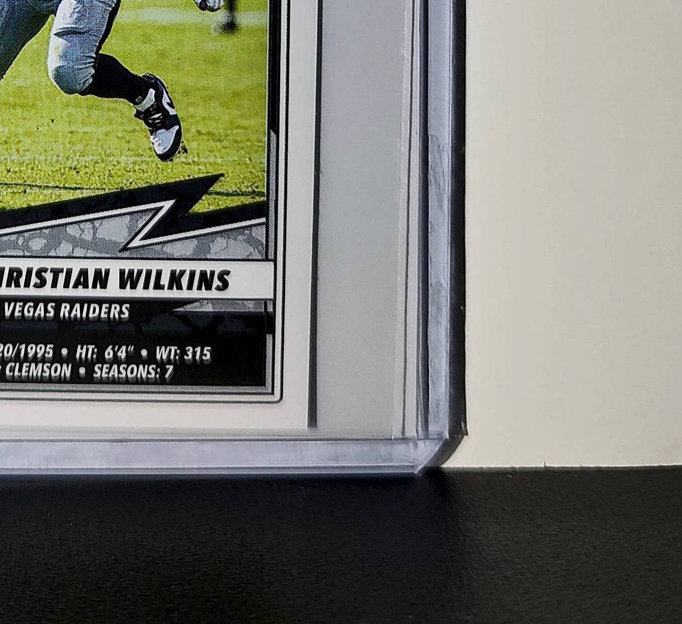 Christian Wilkins 2025 Panini NFL #271 Sticker Las Vegas Raiders