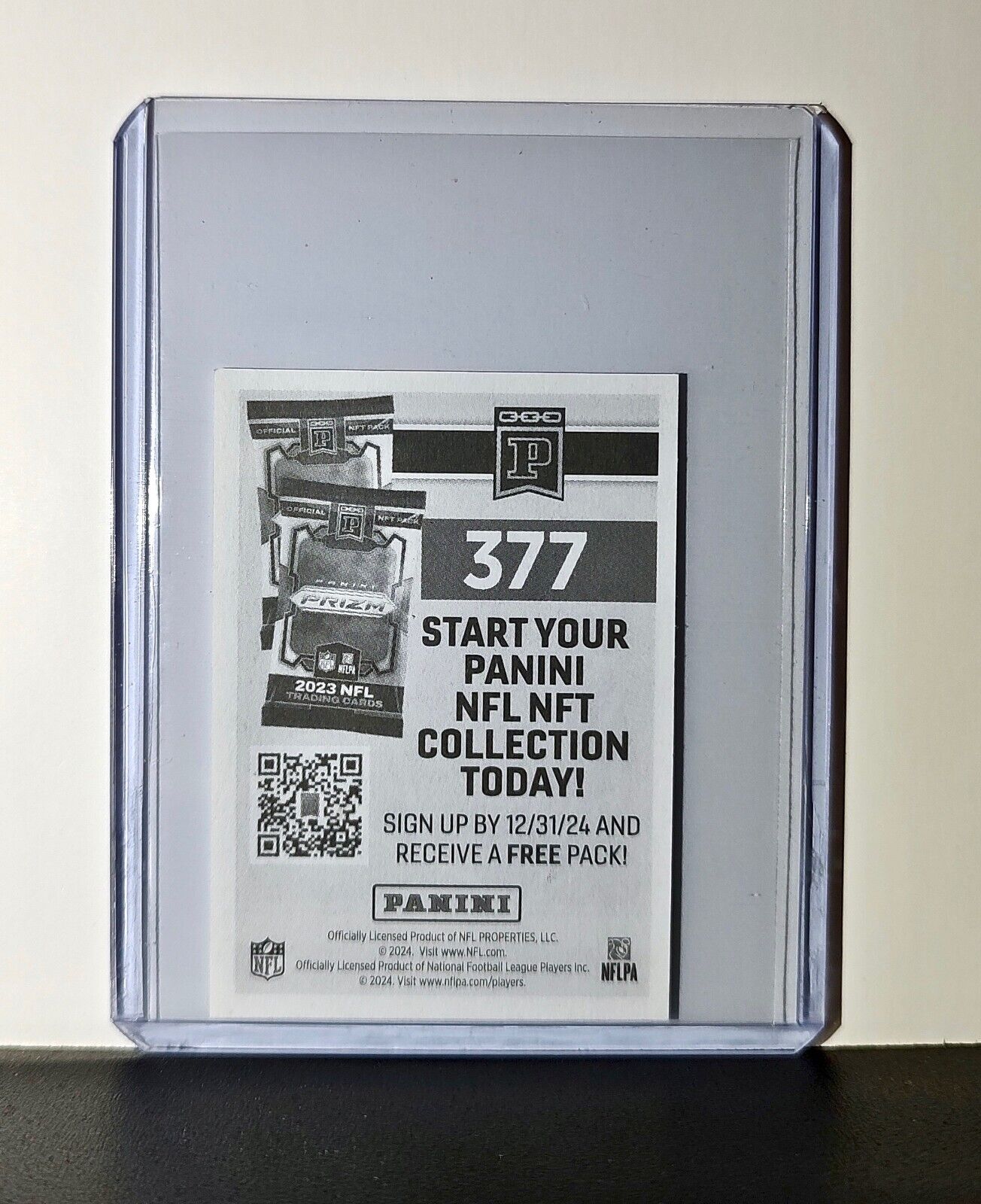 Logo 2024 Panini NFL Sticker #377 Detroit Lions