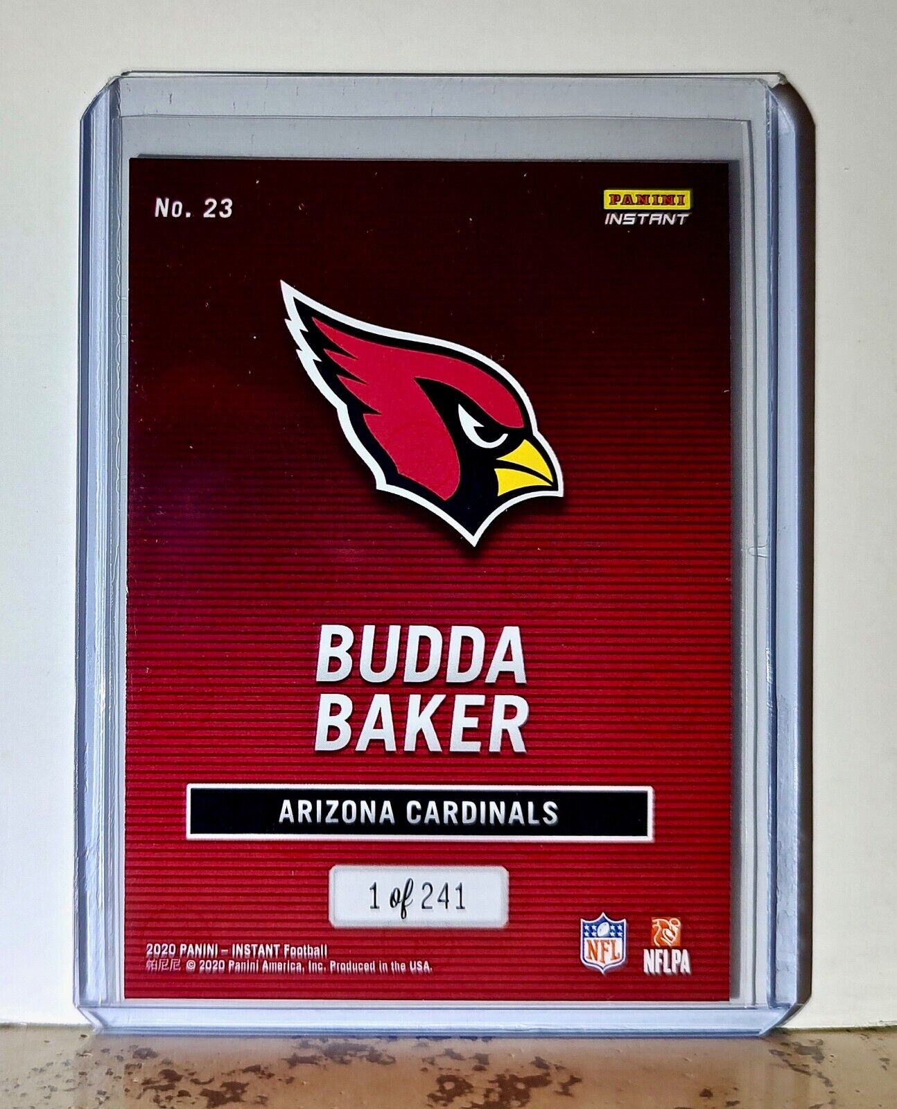 Budda Baker 2020 Panini All-Pro NFL #23 Football Card 1/241 Arizona Cardinals