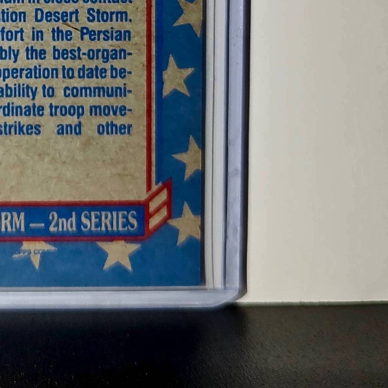 In the Cockpit 1991 Topps Desert Storm #155 Card