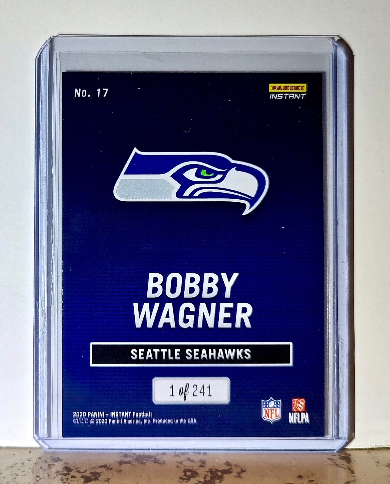 Bobby Wagner 2020 Panini All-Pro NFL #17 Football Card 1/241 Seattle Seahawks