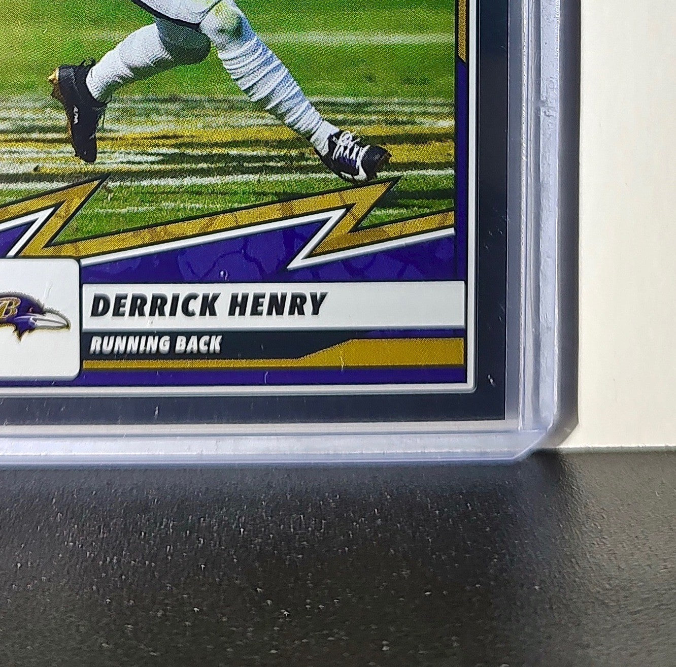 Derrick Henry 2025 Panini NFL #4 Foil Sticker Card Baltimore Ravens
