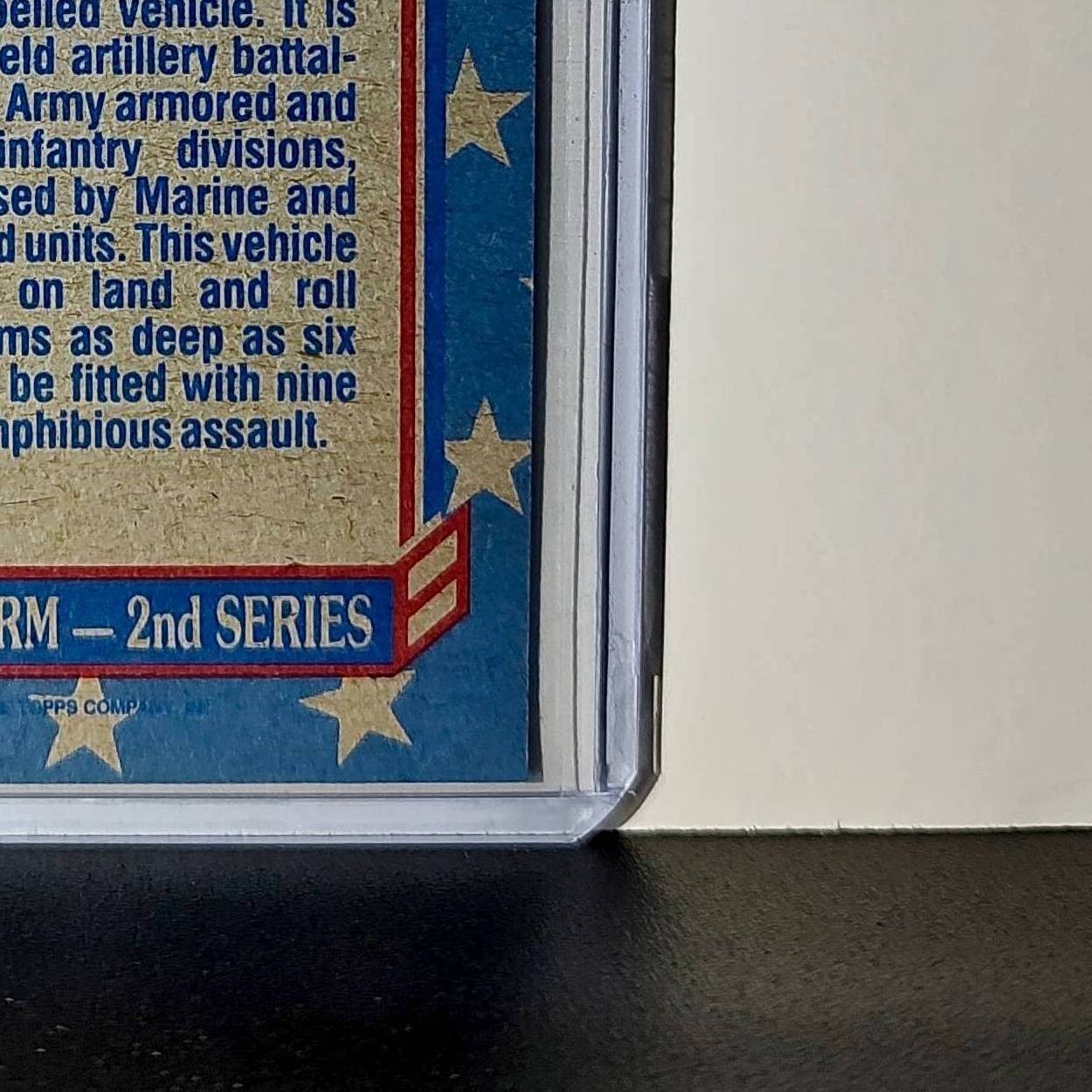 M-109 Howitzer 1991 Topps Desert Storm #107 Card