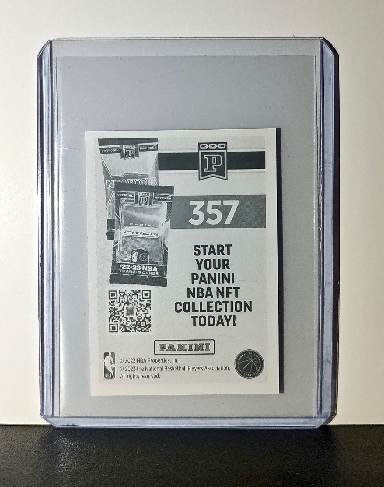 Nicolas Batum 2023-24 Panini NBA #357 Sticker Los Angeles Clippers