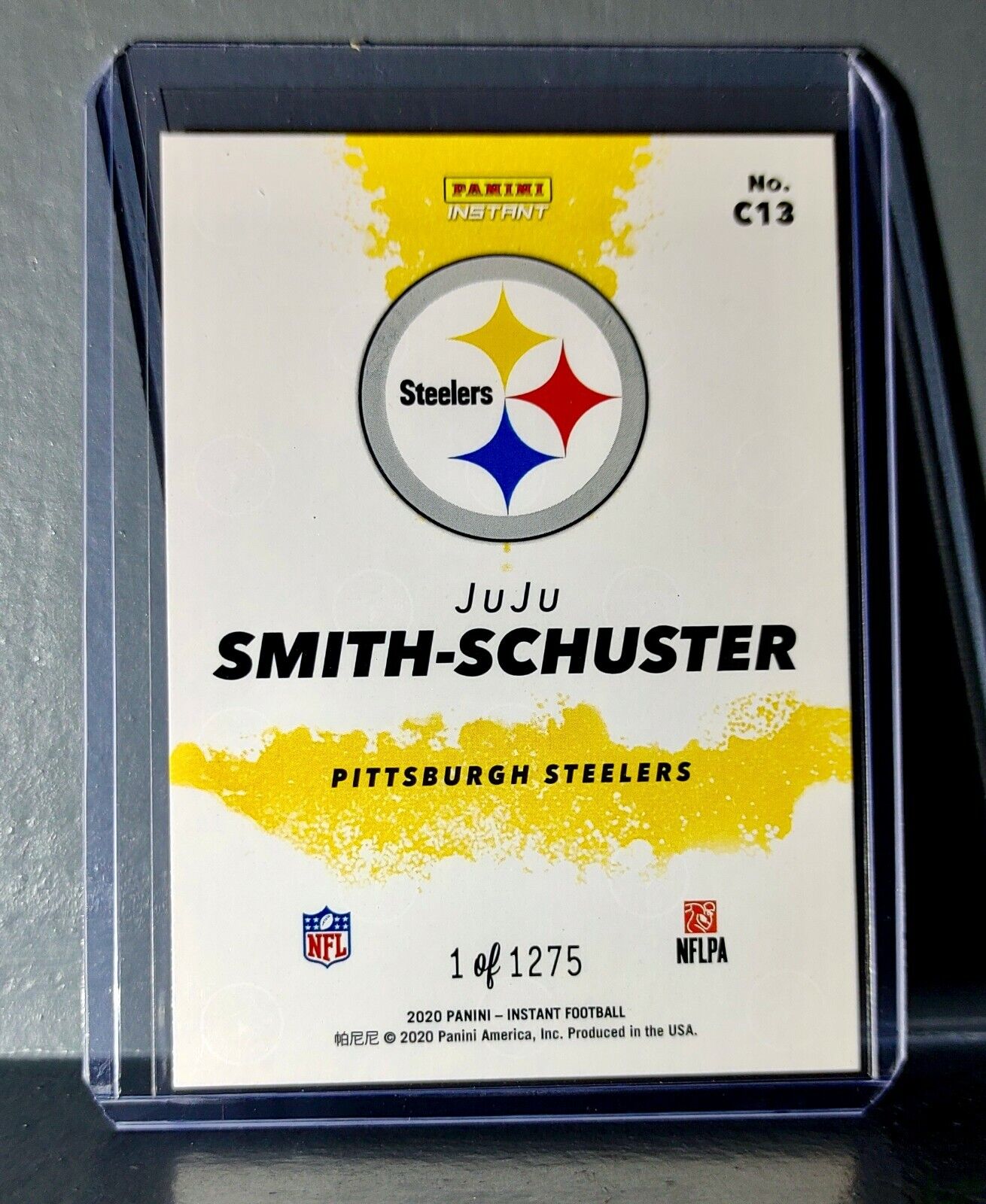 JuJu Smith-Schuster 2020 Panini NFL Instant My City #13 Football Card 1 of 1275