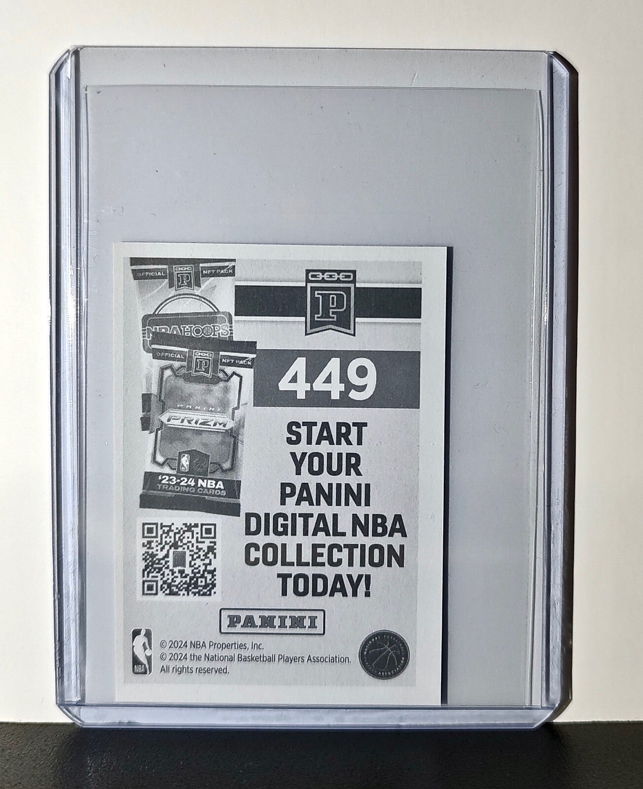 Deandre Ayton 2024-25 Panini NBA #449 Foil Sticker Card Portland Trail Blazers