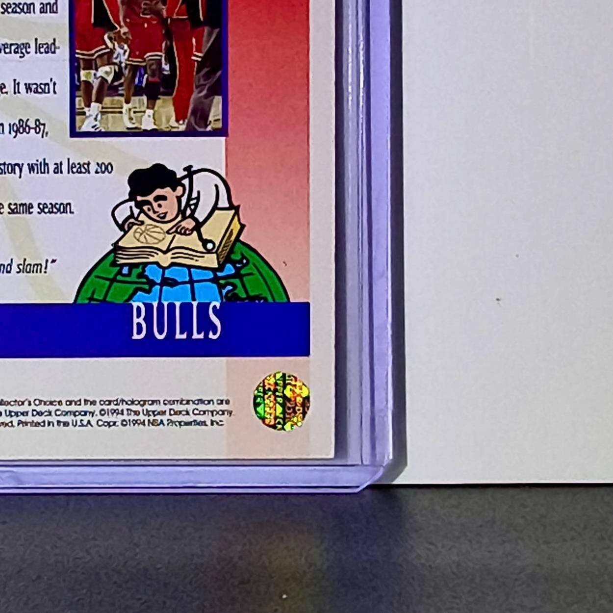 Michael Jordan 1994-95 Collector's Choice #402 Basketball Card Chicago Bulls