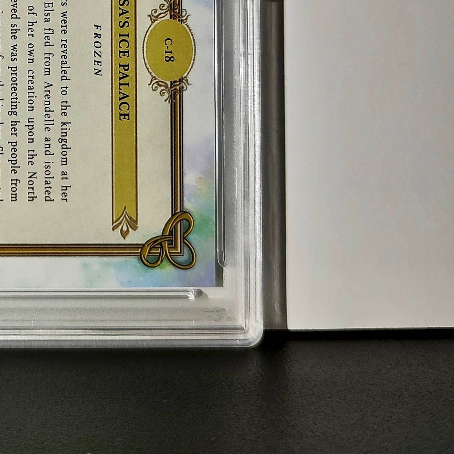 Elsa's Ice Palace 2025 Topps Disney #C-18 Card Frozen PSA 10
