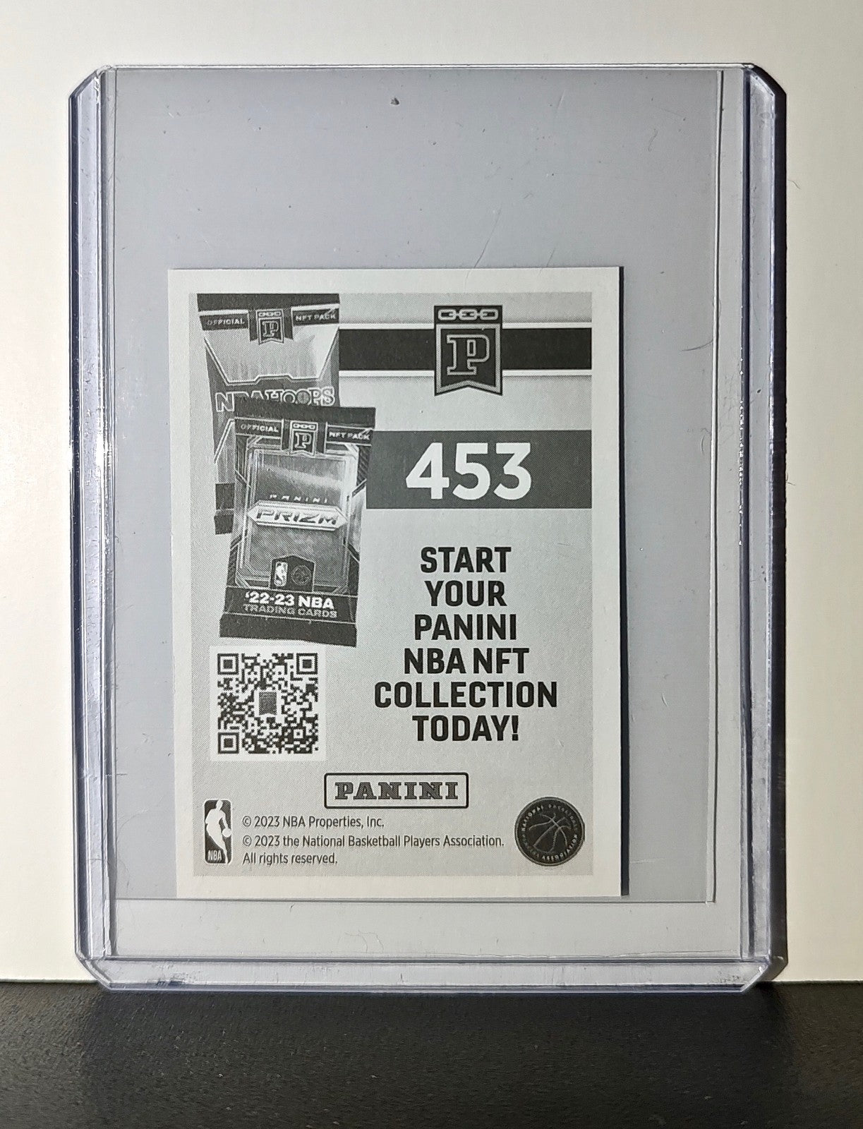 Domantas Sabonis 2023-24 Panini NBA #453 Foil Sticker Sacramento Kings