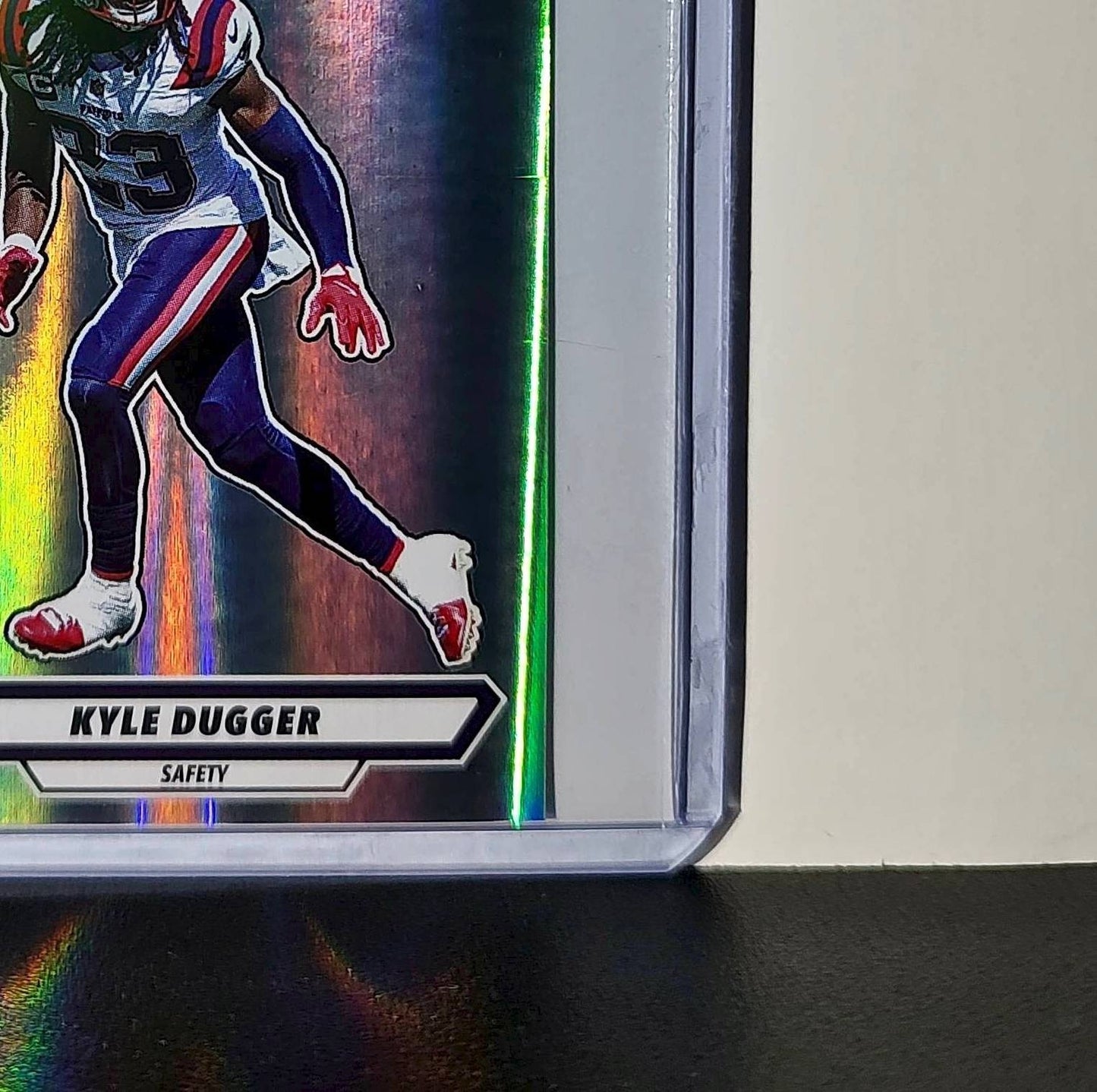 Kyle Dugger 2025 Panini NFL #75 Foil Sticker New England Patriots