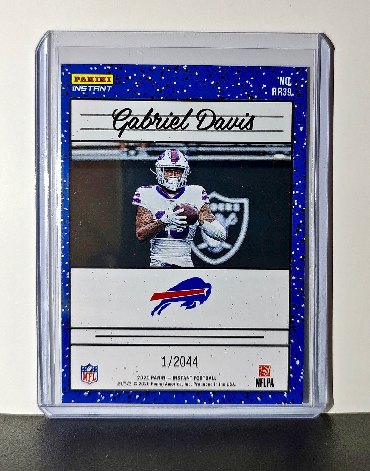 Gabriel Davis Rookie 2020 Panini NFL #39 Rated Rookie Card Buffalo Bills
