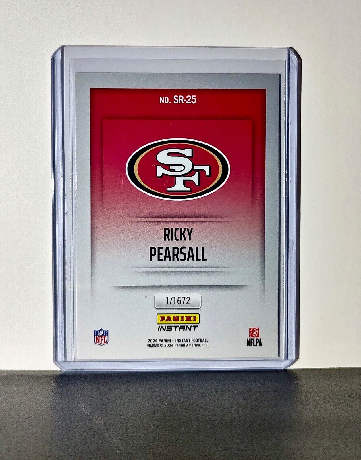 Ricky Pearsall 2024 Panini NFL Studio Rookies #25 Card SF 49ers 1/1672
