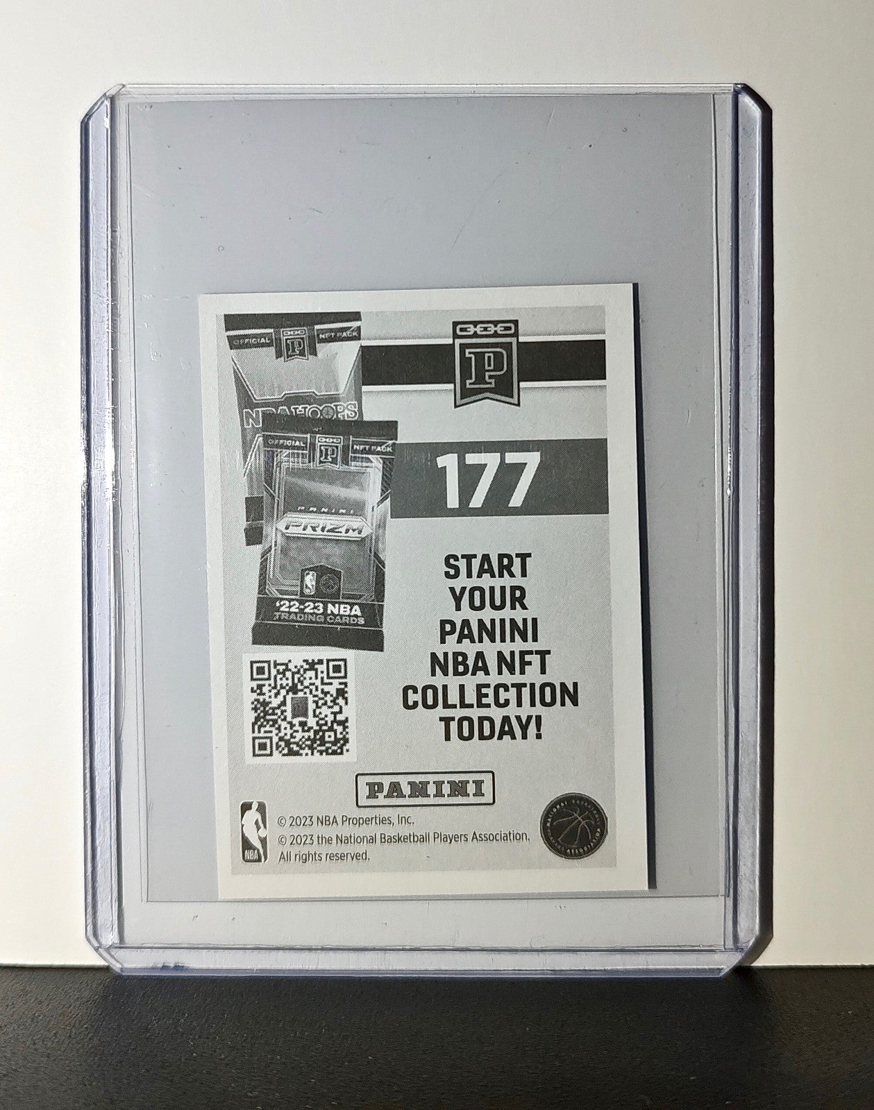 Jalen Duren 2023-24 Panini NBA #177 Foil Sticker Detroit Pistons