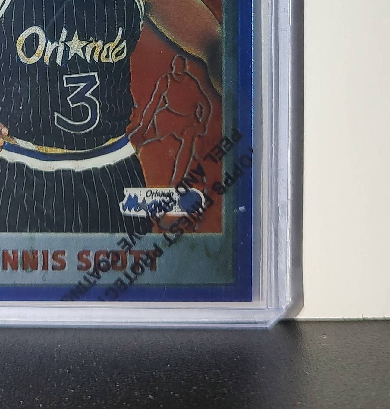 Dennis Scott 1995-96 Topps Finest NBA #199 Card Orlando Magic