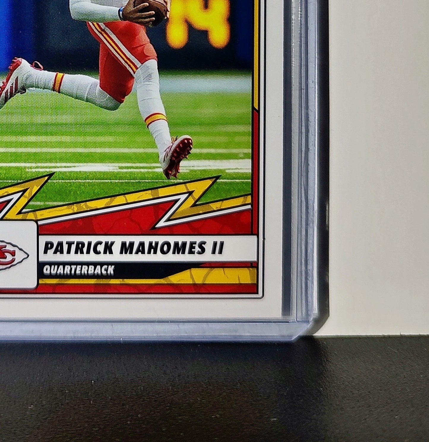 Patrick Mahomes II 2025 Panini NFL #15 Sticker Card Kansas City Chiefs