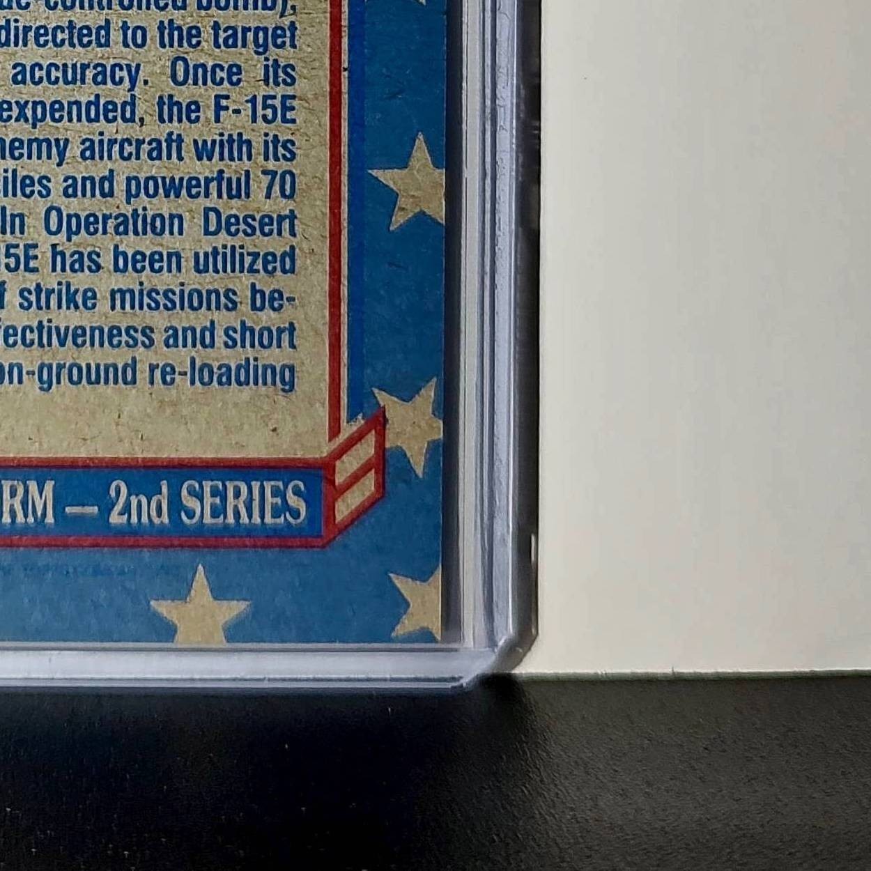 F-15 Dual-Role Eagle 1991 Topps Desert Storm #117 Card