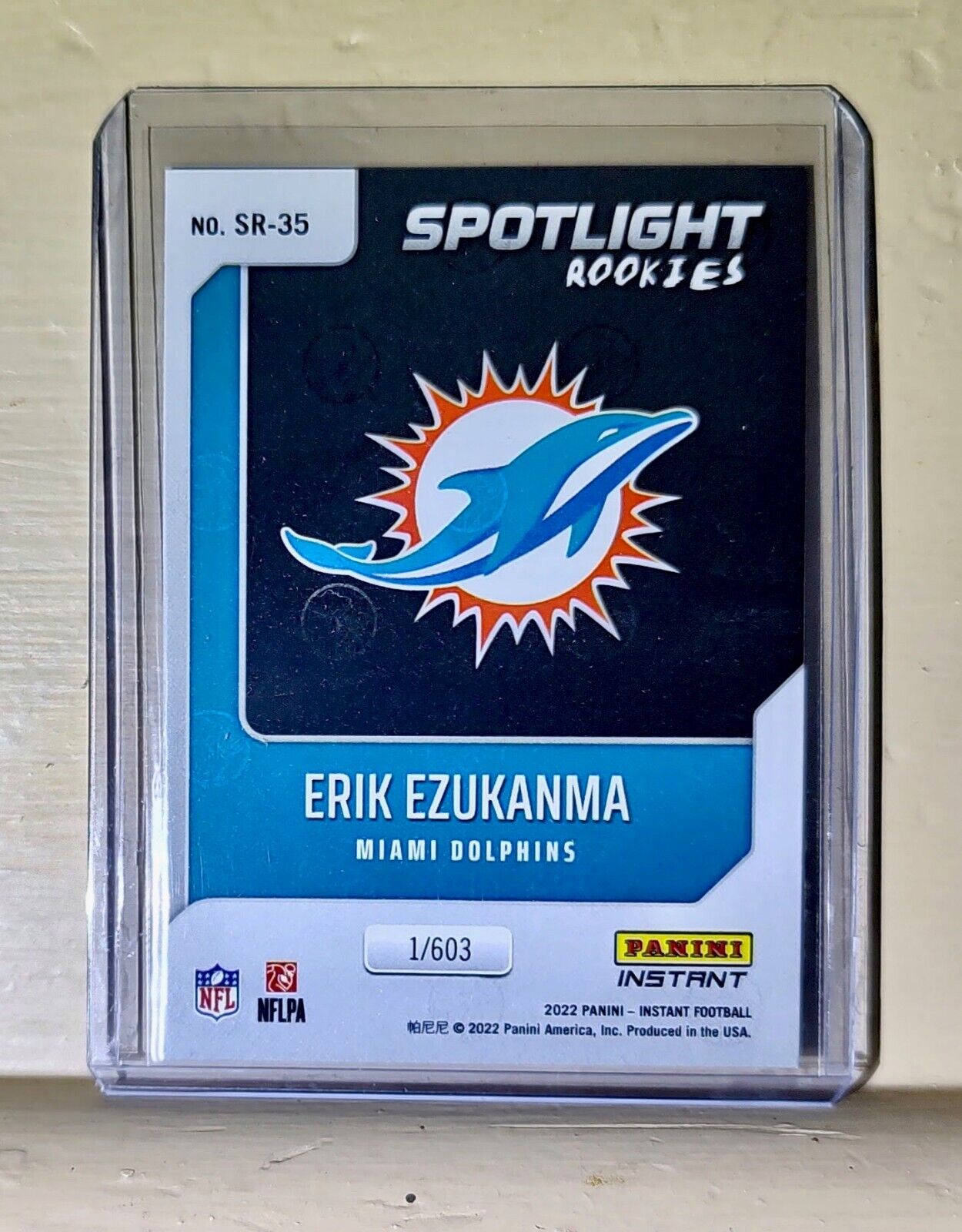 Erik Ezukanma 2022 NFL Panini #35 Spotlight Rookie Football Card 1/603