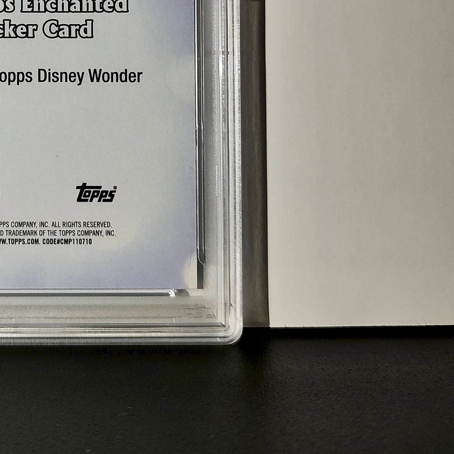 Genie 2025 Topps Disney #ES-14 Enchanted Sticker Card Aladdin PSA 9