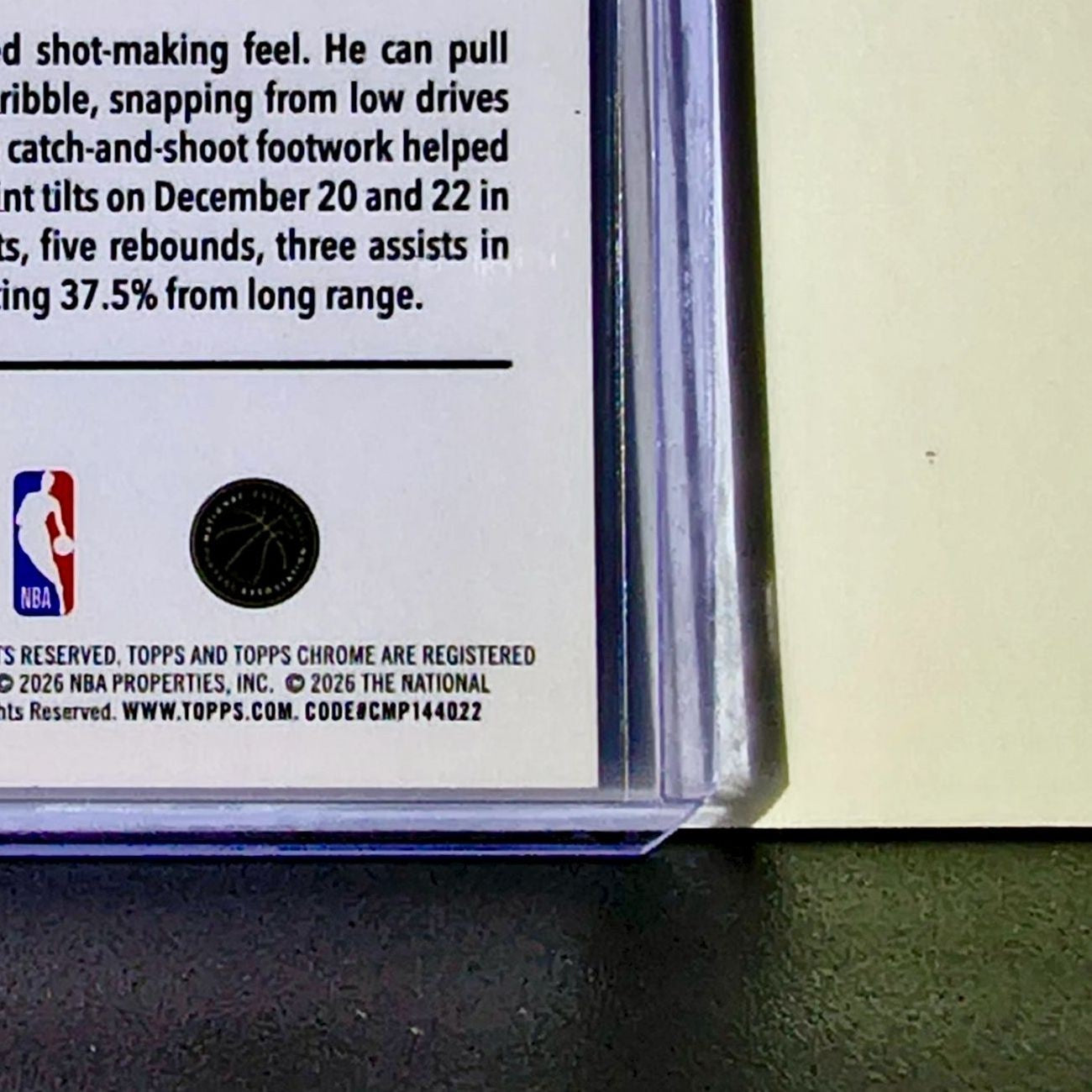 Jase Richardson Rookie 2025-26 NBA Topps Chrome Update #175 Card Orlando Magic