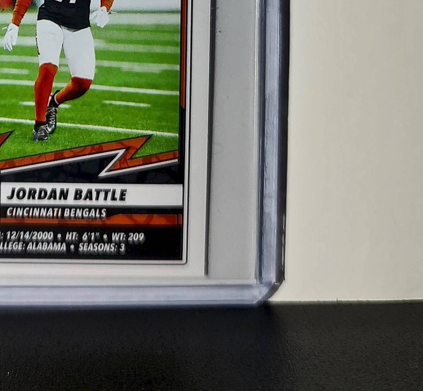 Jordan Battle 2025 Panini NFL #130 Sticker Cincinnati Bengals