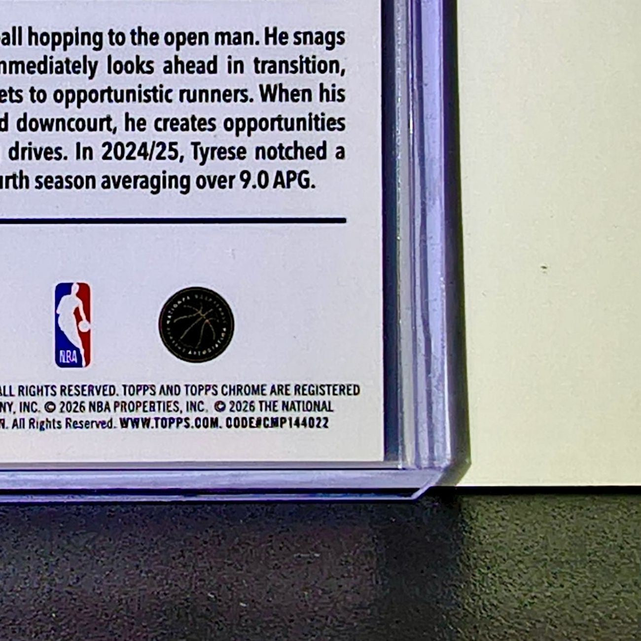 Tyrese Haliburton 2025-26 NBA Topps Chrome Update #18 Basketball Card Pacers