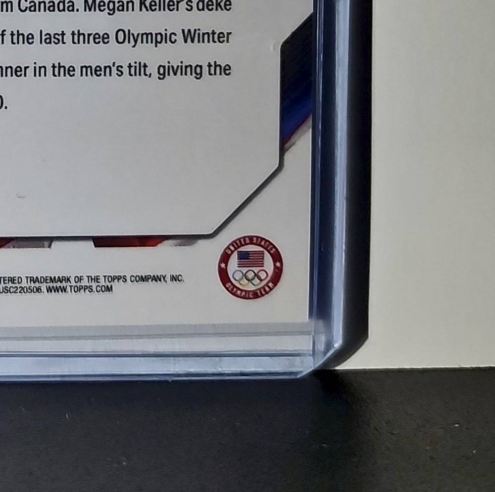 Megan Keller / Jack Hughes 2026 Topps Now #19 Team USA Olympics Card