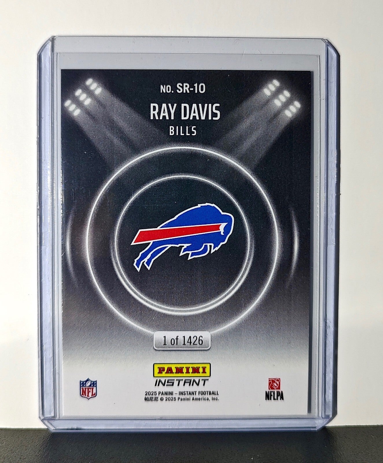 Ray Davis Rookie 2024 Panini Spotlight Rookies NFL #10 Football Bills 1 of 1426