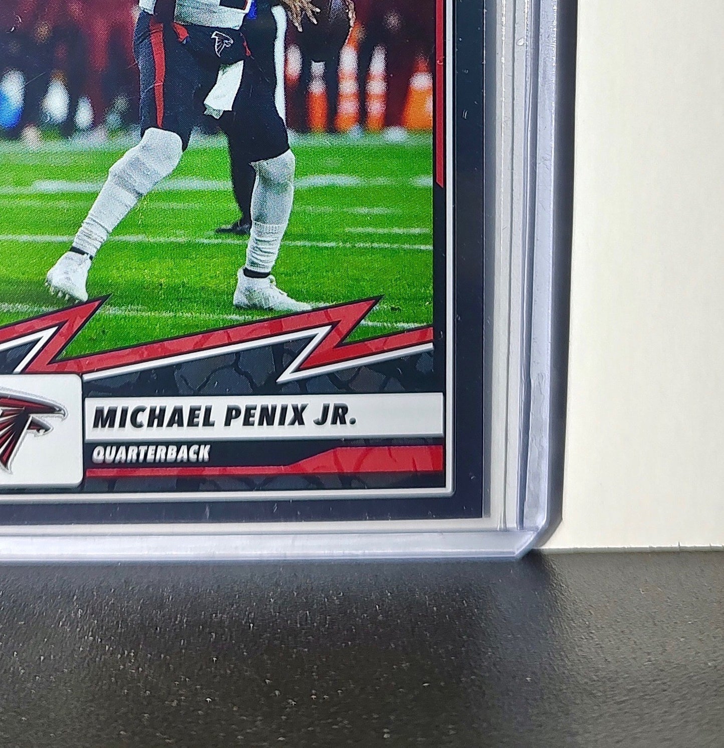 Michael Penix Jr. 2025 Panini NFL #70 Foil Sticker Card Atlanta Falcons