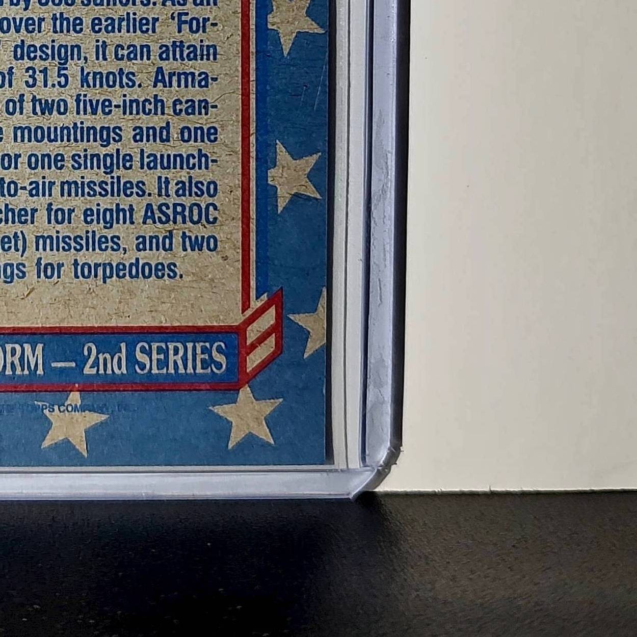 USS Goldsborough 1991 Topps Desert Storm #123 Card