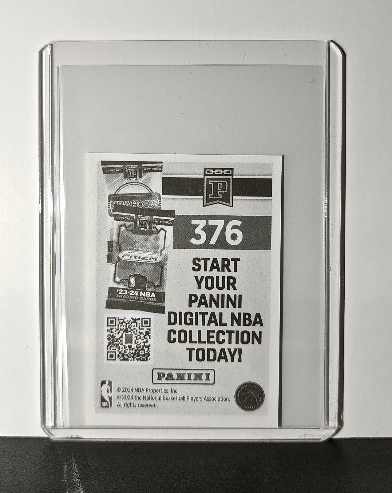 Santi Aldama 2024-25 Panini NBA #376 Sticker Card Memphis Grizzlies