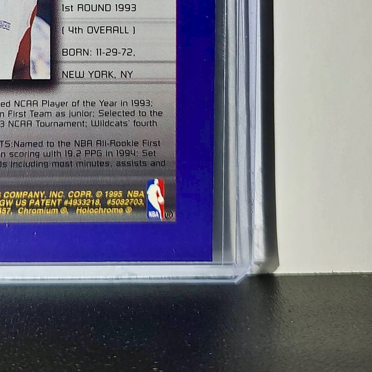 Jamal Mashburn 1994-95 Topps Finest #283 Collegiate Best