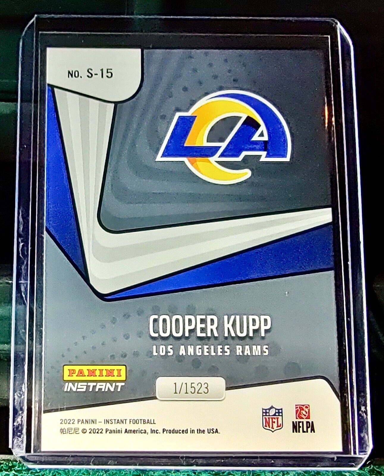 Cooper Kupp 2022 Panini NFL Instant Supernova #15 Football Card 1/1523