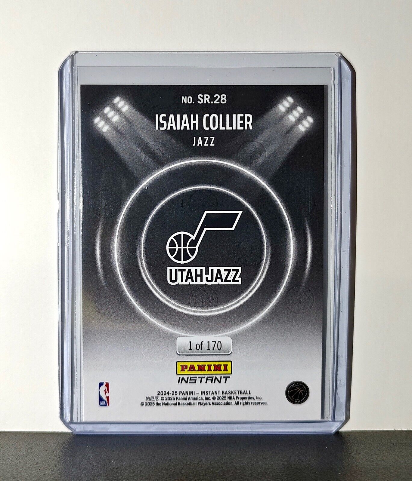 Isaiah Collier Rookie 2024-25 Panini Spotlight Rookies NBA #28 Jazz 1 of 170