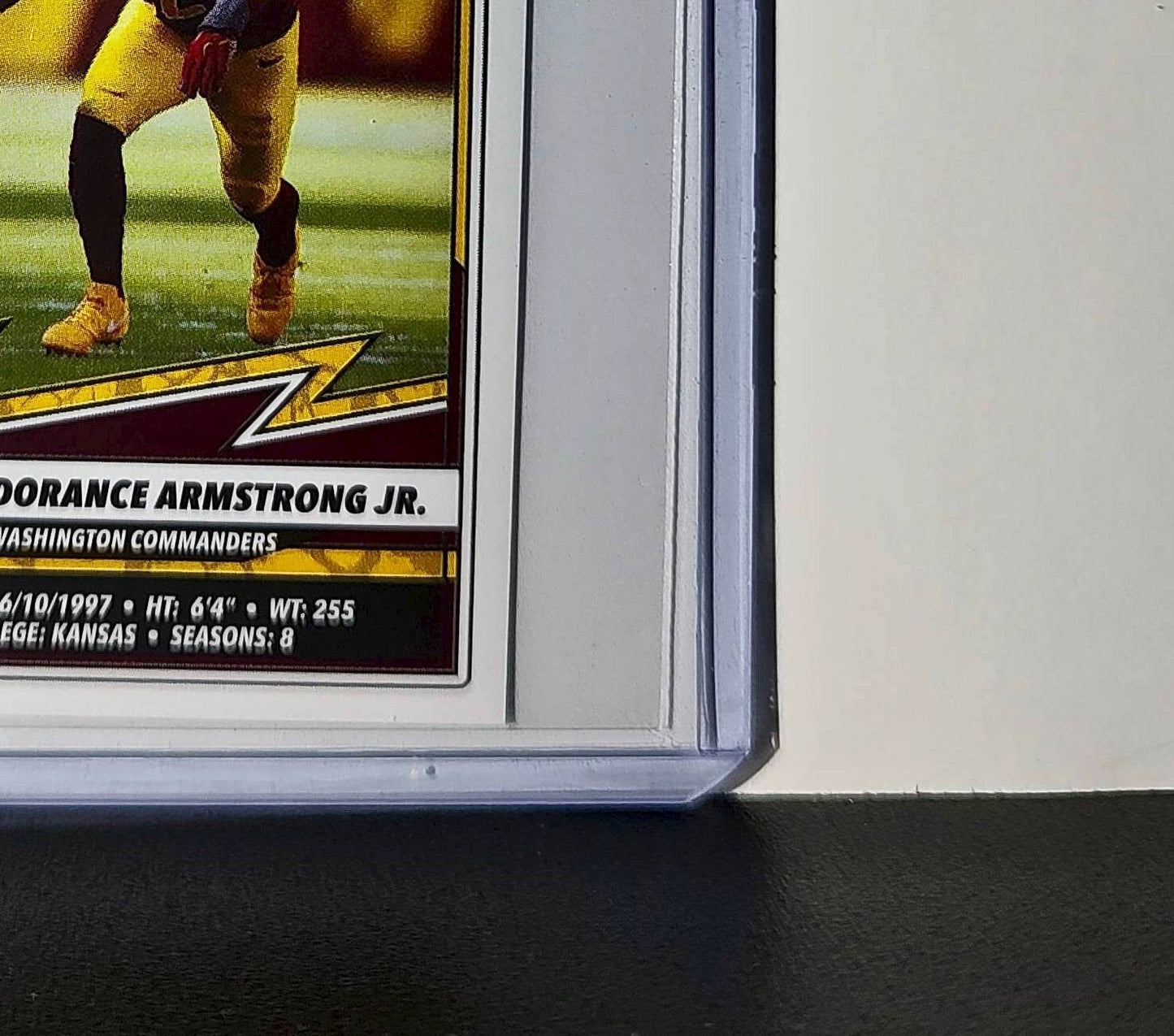 Dorance Armstrong Jr. 2025 Panini NFL #352 Sticker Commanders