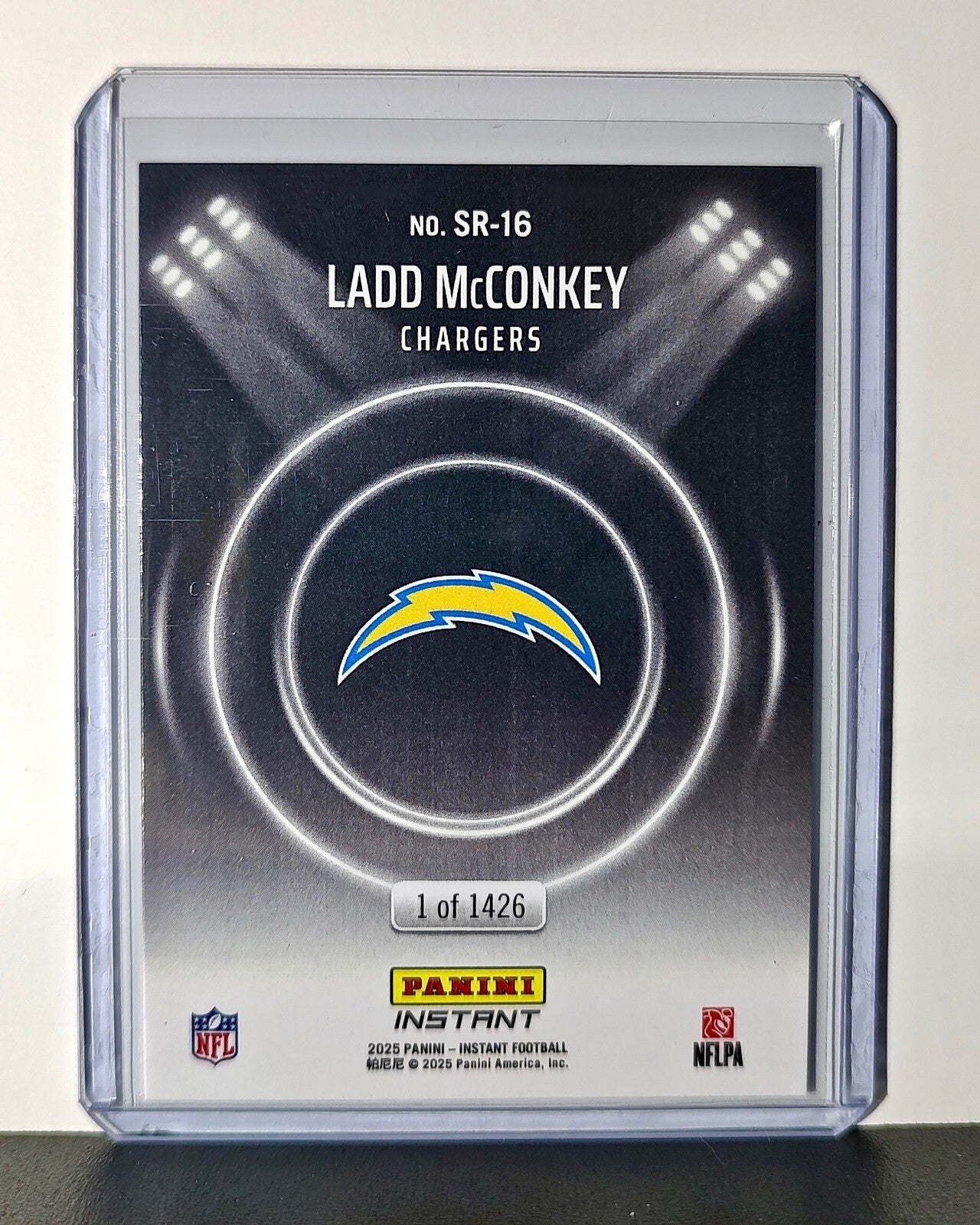 Ladd McConkey Rookie 2024 Panini Spotlight Rookies NFL #16 Chargers 1 of 1426