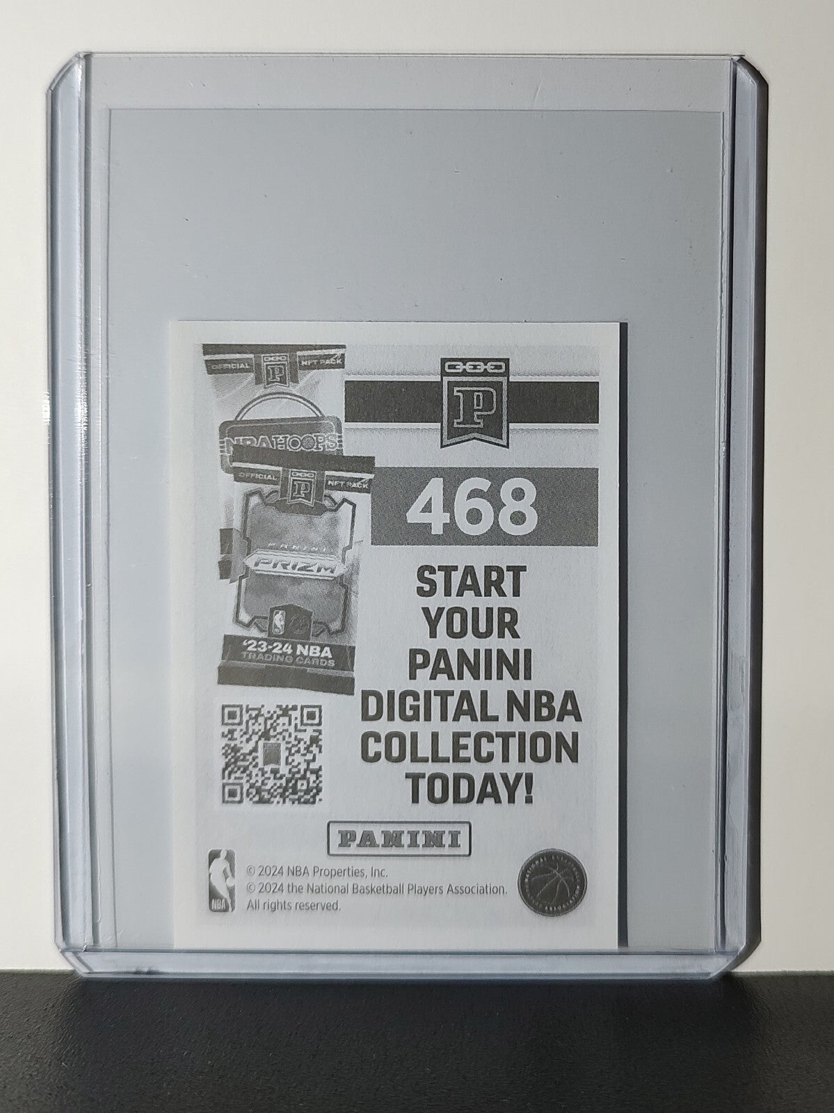 Tre Jones 2024-25 Panini NBA #468 Sticker Card San Antonio Spurs